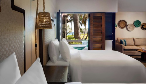 Suite junior, 2 camas dobles, no fumadores, cocina básica (Kitchenette)