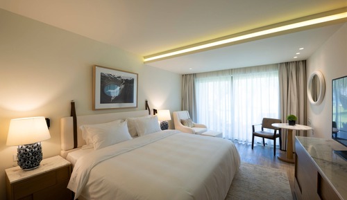 Habitación, 1 cama de matrimonio grande, no fumadores, vistas al jardín (Emerald Retreat)