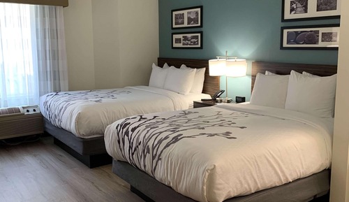 Habitación, 2 camas de matrimonio, no fumadores