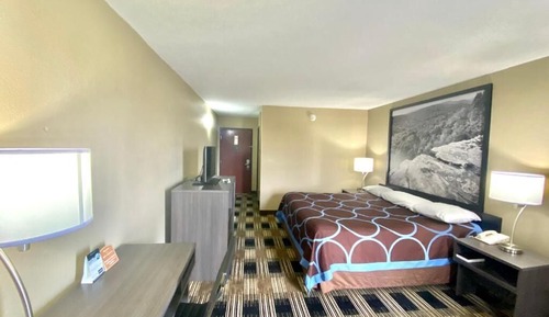 Habitación estándar, 1 cama de matrimonio grande, no fumadores, frigorífico y microondas