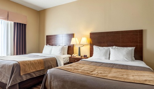 Habitación estándar, 2 camas de matrimonio, no fumadores