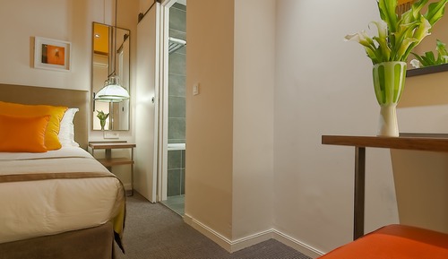 Habitación con 2 camas individuales