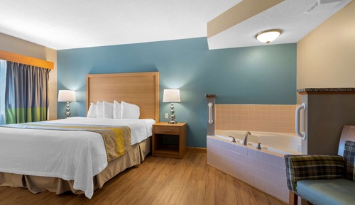 Habitación estándar, 1 cama de matrimonio grande, no fumadores, bañera de hidromasaje