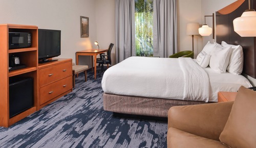 Habitación, 1 cama de matrimonio grande con sofá cama