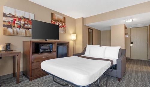 Suite, 1 cama de matrimonio grande, no fumadores, frigorífico y microondas