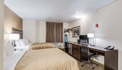 Habitación estándar, 2 camas de matrimonio, no fumadores, microondas