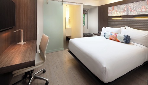 aloft, Habitación, 1 cama de matrimonio