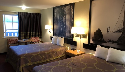 Habitación estándar, 2 camas de matrimonio