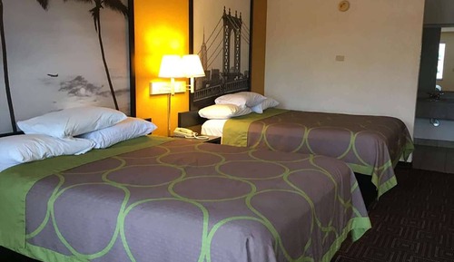Habitación, 2 camas de matrimonio, fumadores