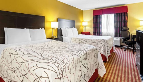 Habitación estándar, 2 camas de matrimonio, no fumadores, frigorífico y microondas