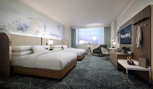 Newly Renovated Waterfront Tower Premium Room, 2 Queen Beds, Non-Smoking