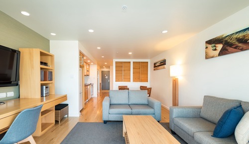Suite estudio superior, vistas al mar (Second Floor)