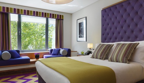 Habitación, vistas al jardín