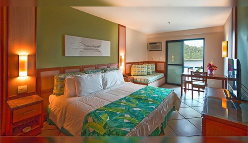 Habitación superior, vistas a la playa (Prédio Central)