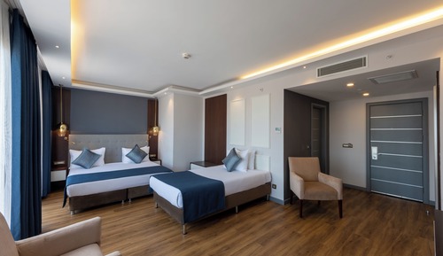 Habitación triple familiar, vistas al mar