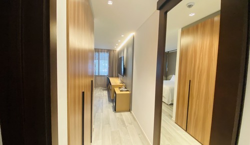 Suite estudio, bañera de hidromasaje