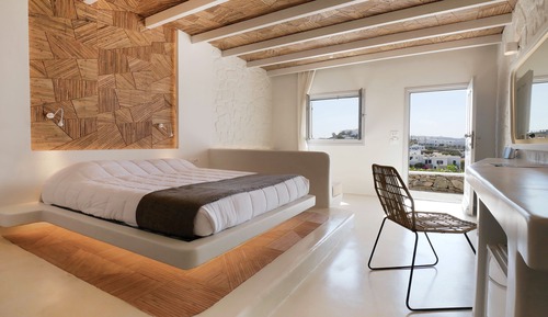 Habitación superior, vistas al mar