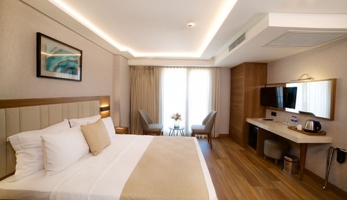 Habitación estándar con 1 cama doble o 2 individuales
