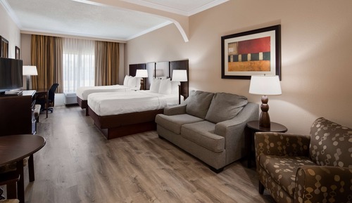 Suite, 2 camas de matrimonio, no fumadores, frigorífico y microondas