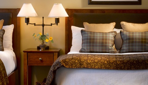 One Bedroom Garden View Suite with Two Double Beds