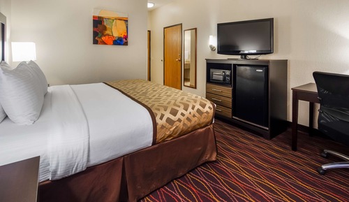 Habitación estándar, 1 cama de matrimonio grande, no fumadores, frigorífico y microondas