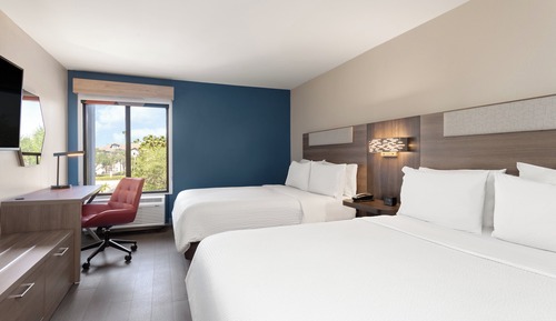 Habitación estándar, 2 camas de matrimonio, vistas a la bahía