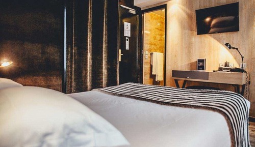 Habitación con 1 cama doble o 2 individuales