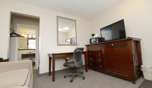 Suite estudio, varias camas, no fumadores (1 Queen Bed and 1 Ful Bed)
