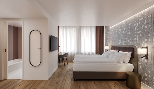 Habitación Business con 1 cama doble o 2 individuales