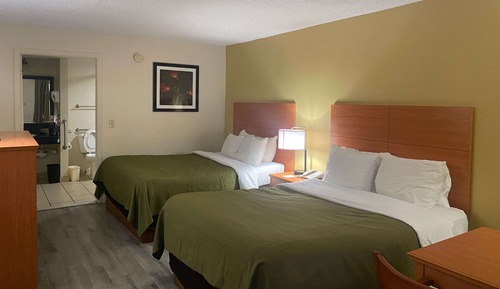 Habitación, 2 camas de matrimonio, accesible para personas con discapacidad, no fumadores