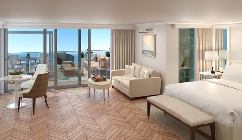 Suite, 1 cama de matrimonio grande, accesible para personas con discapacidad (Catalina)