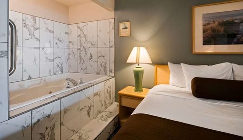 Habitación, 1 cama de matrimonio grande, no fumadores, bañera de hidromasaje