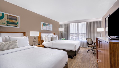 Habitación estándar, 2 camas de matrimonio