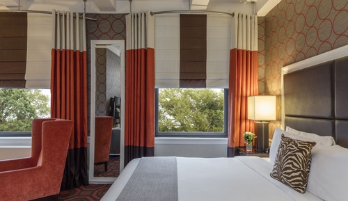 Habitación superior, 1 cama de matrimonio grande, accesible para personas con discapacidad