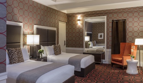 Suite junior, 2 camas dobles