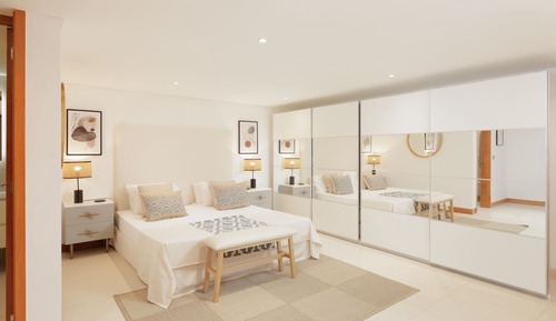 Casa adosada exclusiva, 3 habitaciones, piscina privada