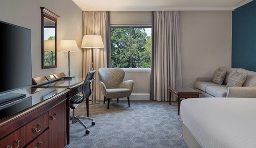 Habitación superior, 1 cama de matrimonio grande con sofá cama, no fumadores