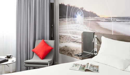 Habitación estándar, 1 cama de matrimonio con sofá cama