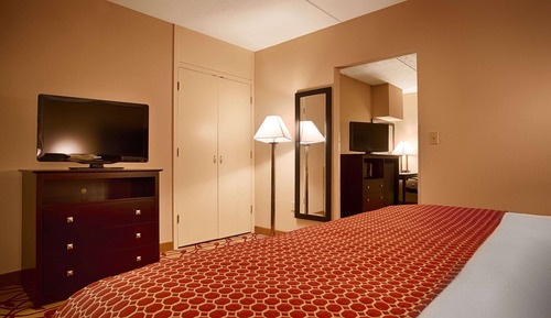 Habitación estándar, 1 cama de matrimonio grande, no fumadores, frigorífico y microondas