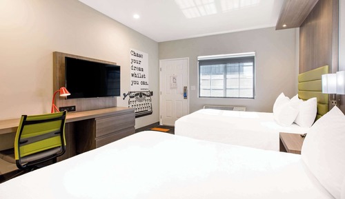 Habitación estándar, 2 camas de matrimonio, no fumadores
