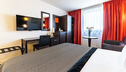 Habitación estándar, 1 cama doble, vistas a la ciudad