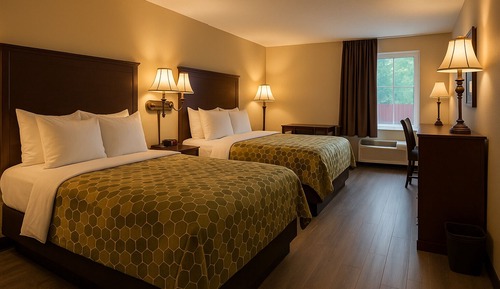 Habitación estándar, 2 camas de matrimonio, no fumadores
