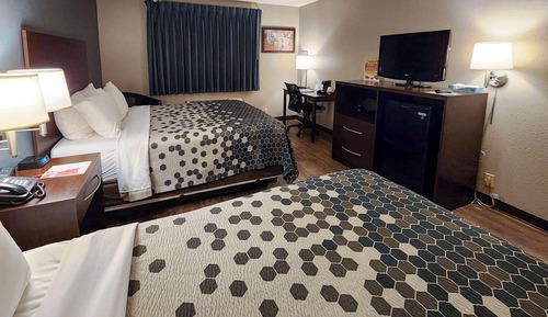 Habitación estándar, 2 camas de matrimonio, no fumadores