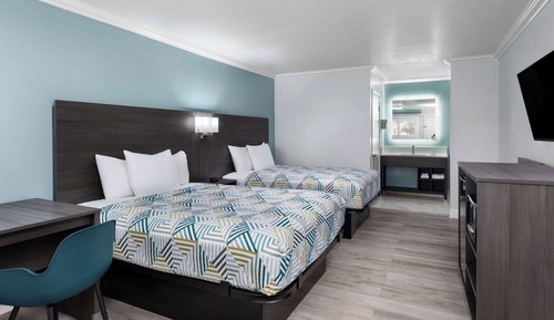 Habitación, 2 camas de matrimonio, no fumadores