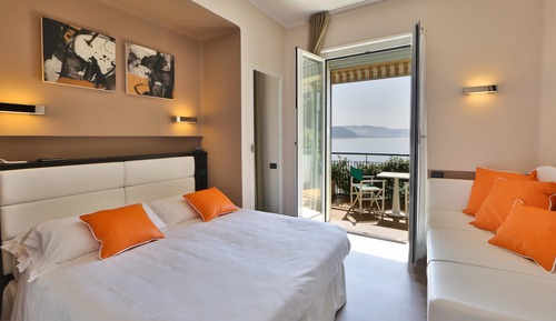 Habitación estándar, varias camas, terraza, vistas al mar