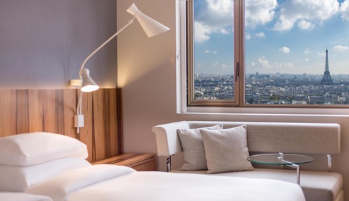 Habitación, 2 camas individuales (Eiffel Tower View, Deluxe)
