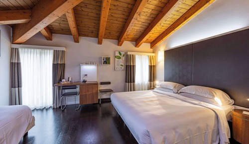 Habitación triple estándar, 1 cama de matrimonio grande