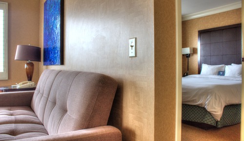 Suite, 1 cama de matrimonio grande, frente al mar (Huntington Tower)
