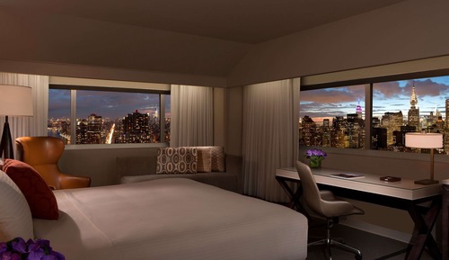 Habitación Premium, 1 cama de matrimonio grande, vistas a la ciudad, en esquina