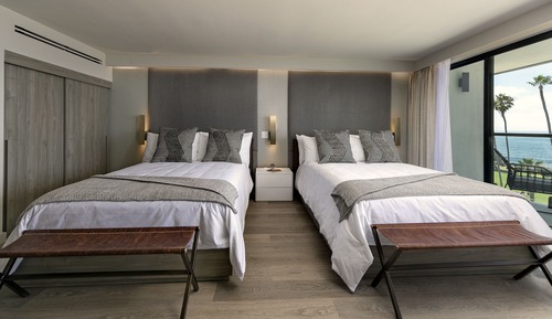Habitación Premium, 2 camas de matrimonio, vistas al mar (All New Pines Ocean View 2 Queen)